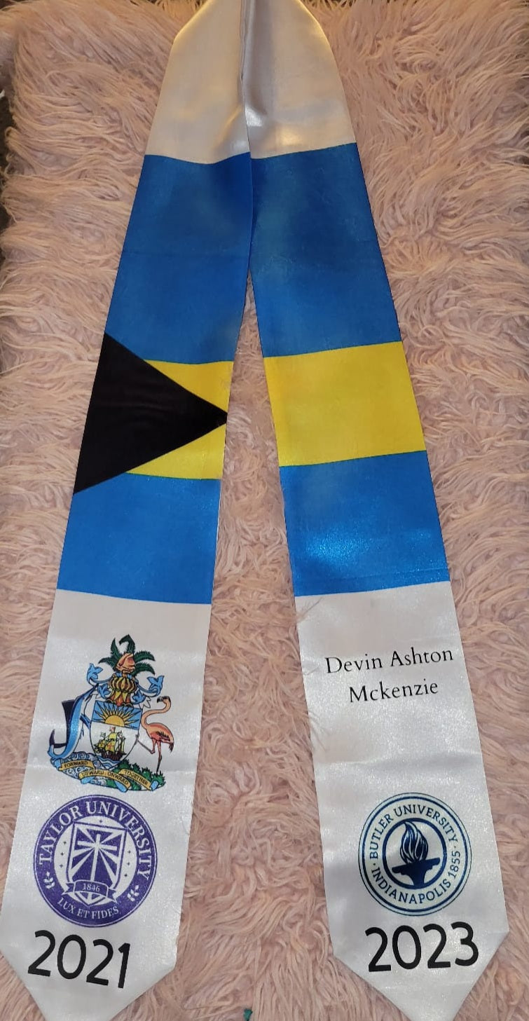 Custom Graduation Stole