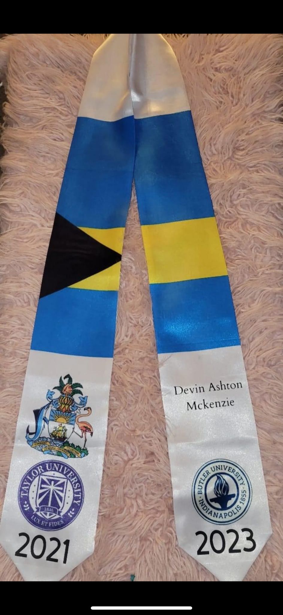 Custom Graduation Stole