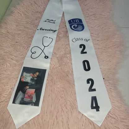 Custom Graduation Stole