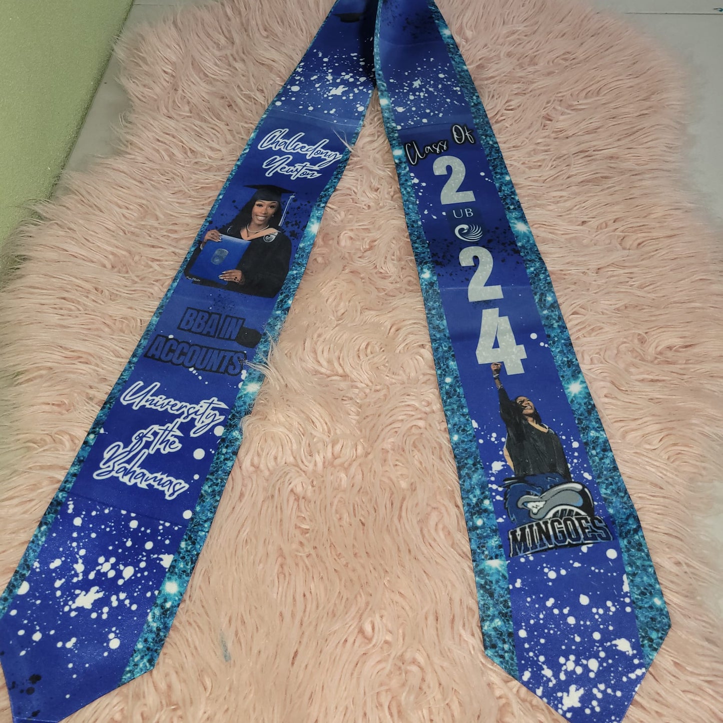 Custom Graduation Stole