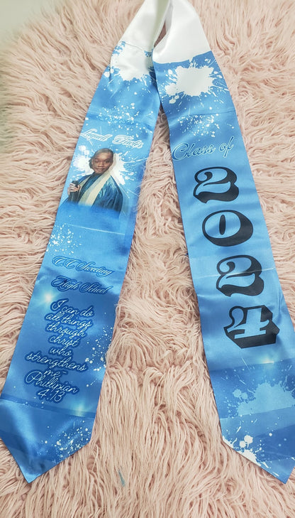 Custom Graduation Stole