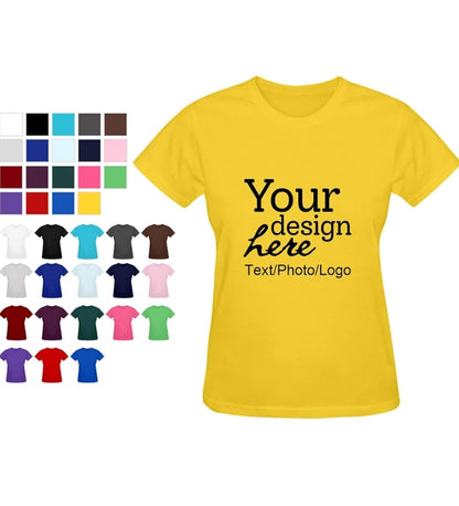 Customize T-shirts Center Piece Design S-3XL