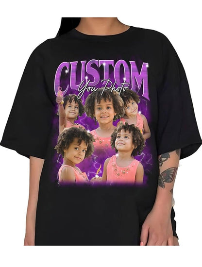 Customize T-shirts Center Piece Design S-3XL